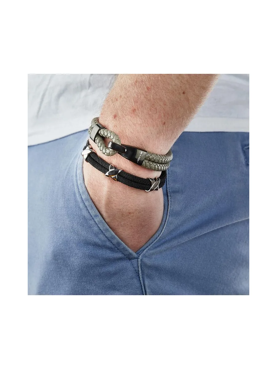 Bracelet Gris Homme Geographical Norway 315012 3