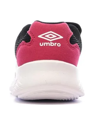 Baskets fille Umbro Nateo Noir/Rose – Style et confort sportif 3