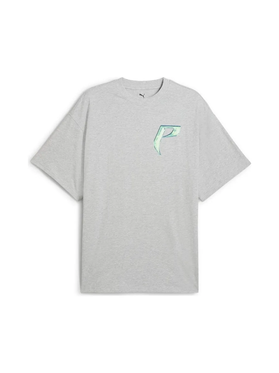 T-Shirt Gris Homme Puma Hoop 2