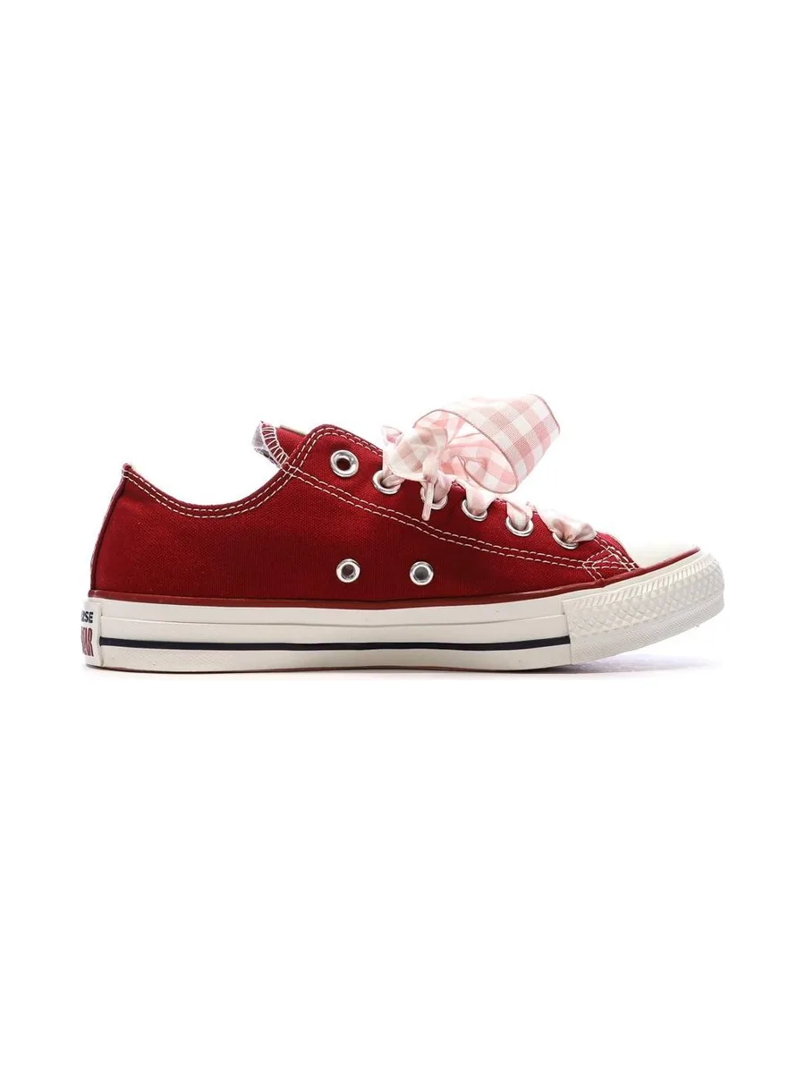 Baskets Rouges/Roses Fille Converse Chuck Taylor All Star 3