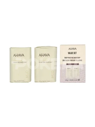 Ahava Dead See Mud Purifying Mud Soap Duo 200g - 2x100gr 1