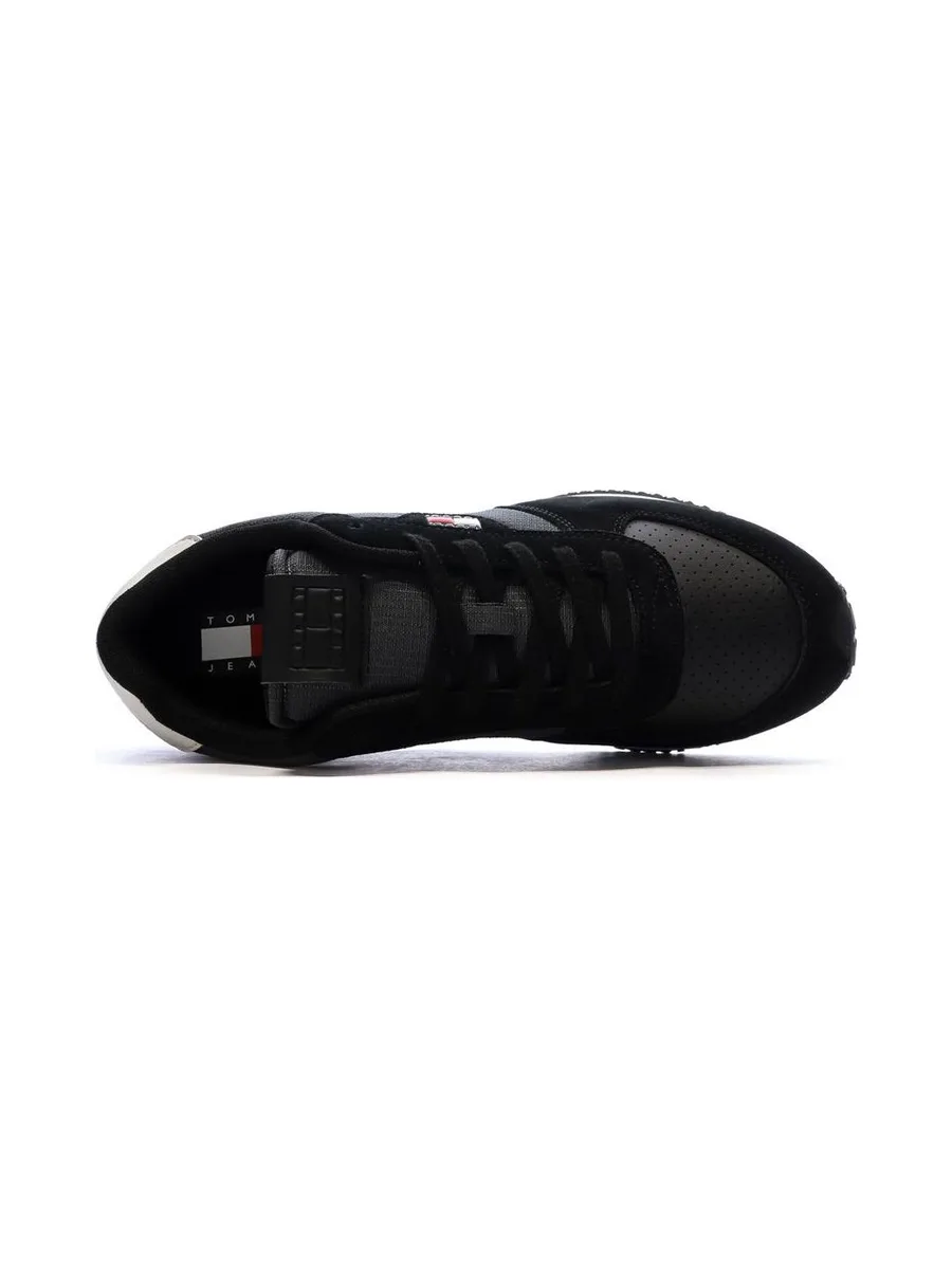 Baskets Noir Homme Tommy Hilfiger Runner Flag 5