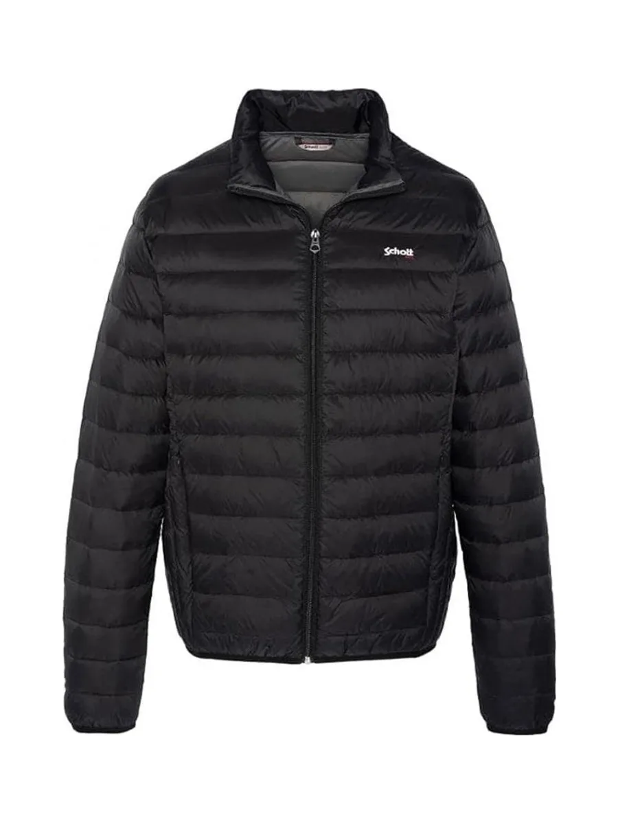 Doudoune Noire Homme Schott OAKLANDRS 2