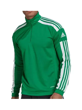 Sweat Zippé Vert Homme Adidas Sq21 1