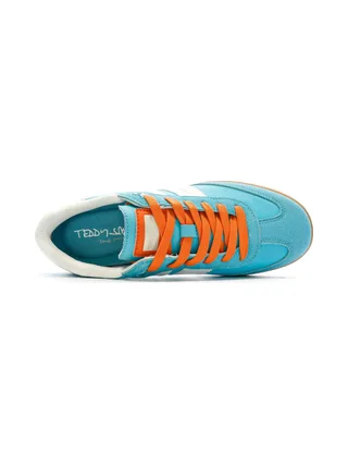 Baskets Turquoise Femme Teddy Smith 78812 4