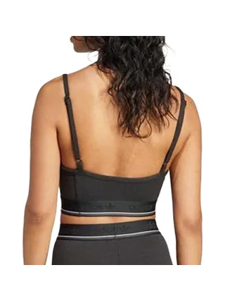 Brassière de sport Noir Femme Adidas Bra 2