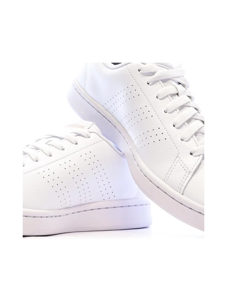 Baskets Blanc Femme Adidas Advantage 8