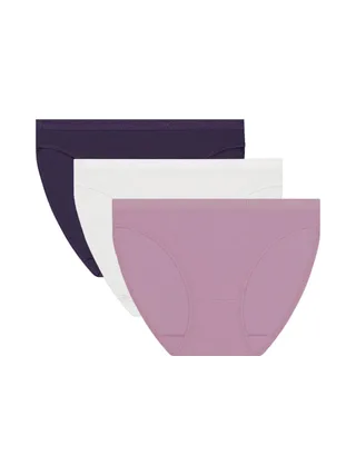 X3 Culottes Violet Femme Dim Slip Femme Pockets Ecodim 1