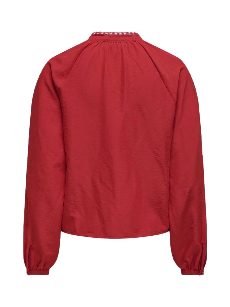 Blouse Manches Longues Rouge Femme JDY Loli 2