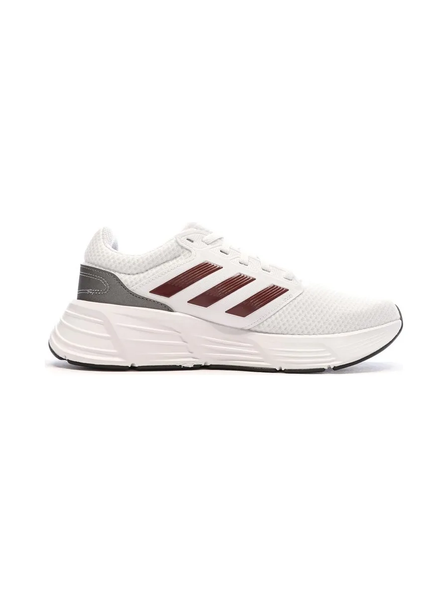 Chaussures de running Blanches/Bordeaux Homme Adidas Galaxy 6 3