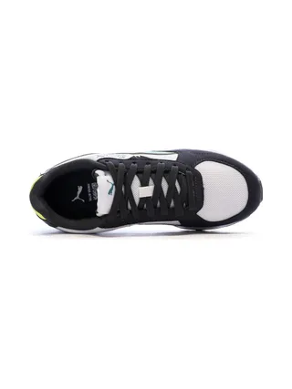 Baskets Noires/Blanches/Turquoises Garçon Puma Graviton 4