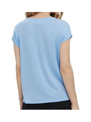 T-shirt Bleu Femme Vero Moda Ava 2