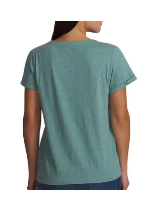 T-shirt Vert D'eau Femme TBS ADINATEE 29418 2
