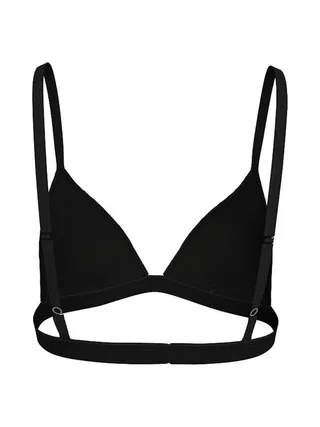 x3 Soutien-Gorge Noir/Blanc Femme Tommy Hilfiger Triangle 2