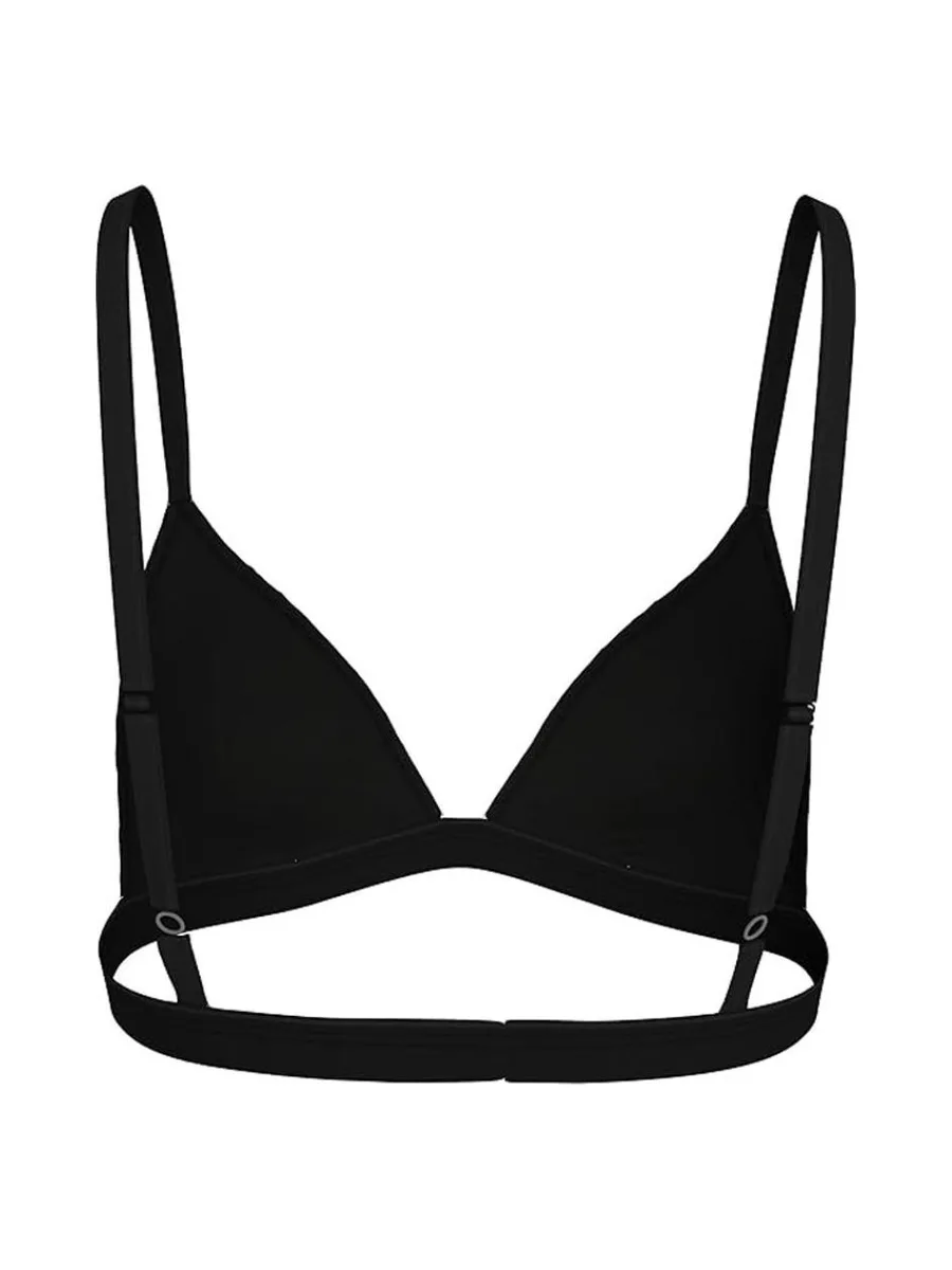 x3 Soutien-Gorge Noir/Blanc Femme Tommy Hilfiger Triangle 2