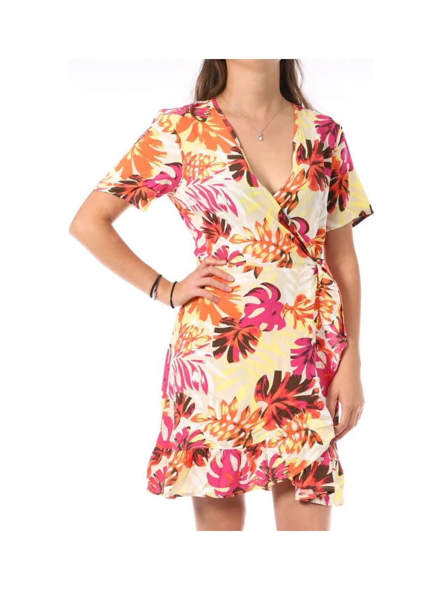 Robe Beige/Rose Femme Only Marlie Wrap 2