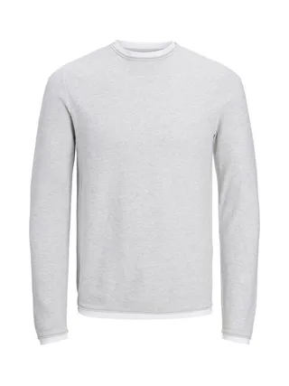 Pull Gris Garçon Jack & Jones Twinn Knit Neck 2
