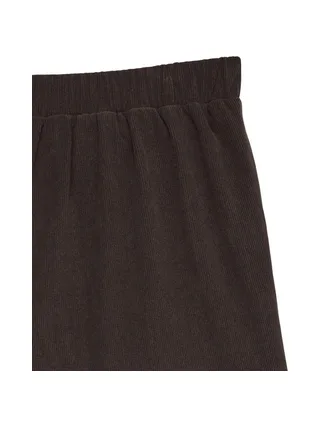Pantalon en Velours Marron Foncé Femme Vero Moda Melly 2