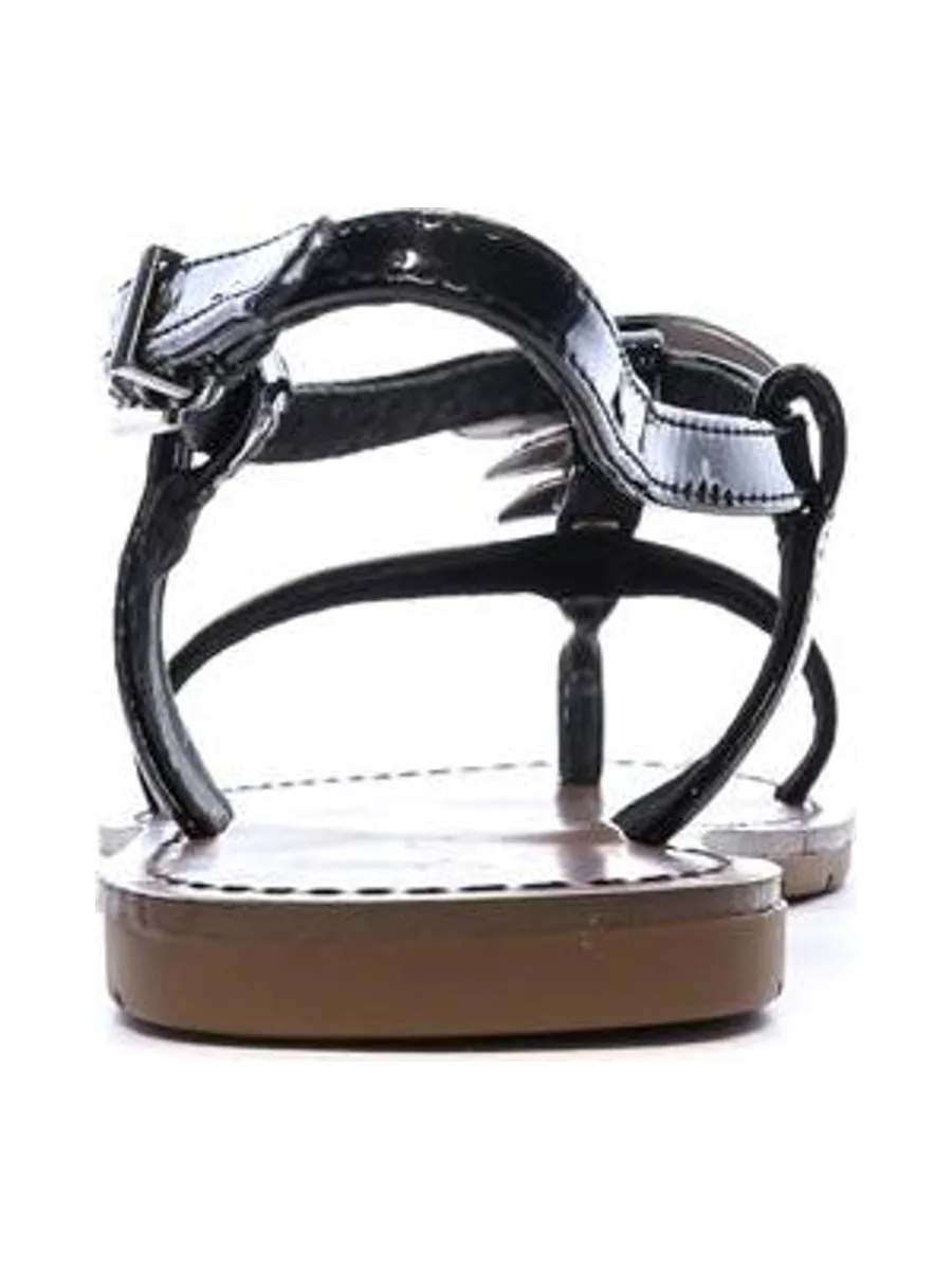 Sandales Noires Femme Chattawak PIPA 4
