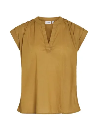 Débardeur Jaune Femme Vila Tink 1