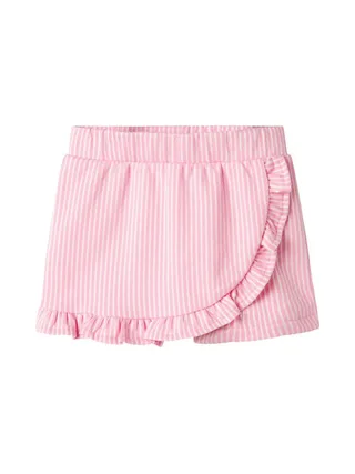 Jupe Short Blanche/Rose Fille Name it Fris 1