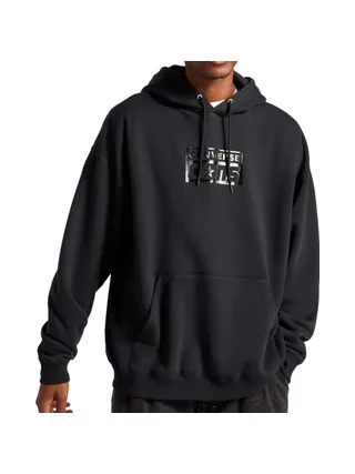 Sweat Noir Homme Converse Cons Hoodie 1