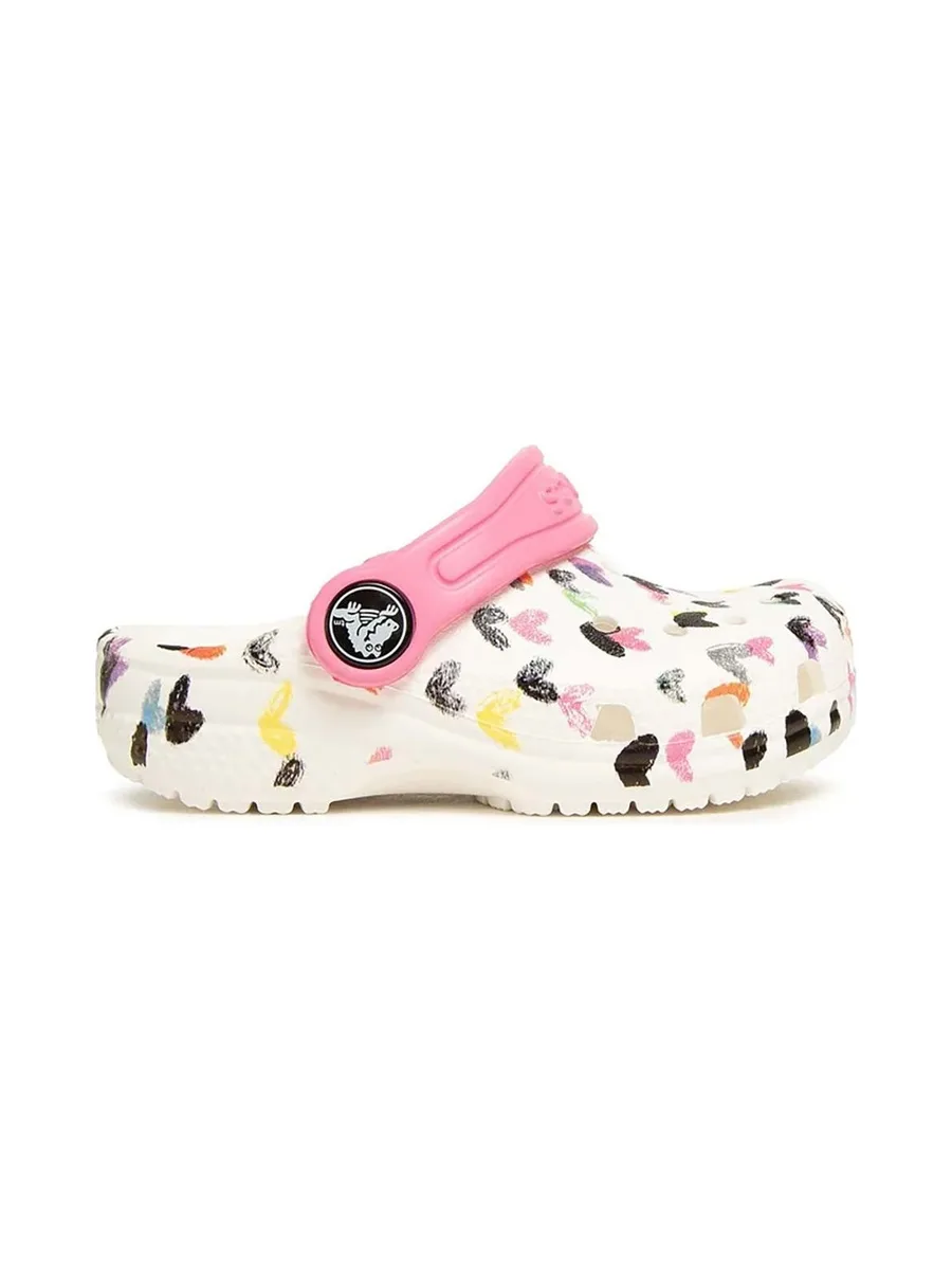Sabots CROCS™ Classic à imprimé cœur K 4