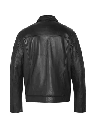 Blouson cuir Noir Homme Schott Mens Leather Jacket Schott 2
