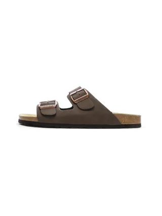 Sandales Marrons Lisses Homme Schott Arthur 1