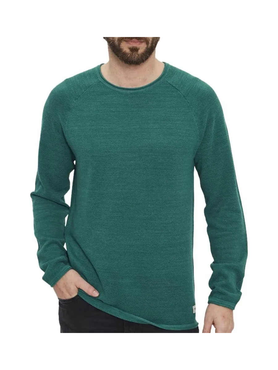 Pull Vert Foncé Homme Jack & Jones Knit Crew 2