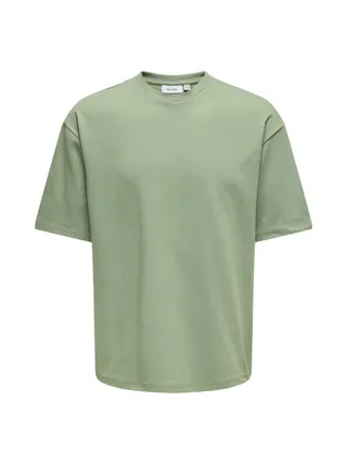 T-shirt Vert Homme Only & Sons Caspian 1