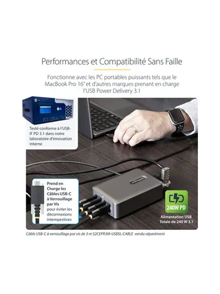 StarTech.com 424DEU-USB-C-CHARGER mobile device charger 13