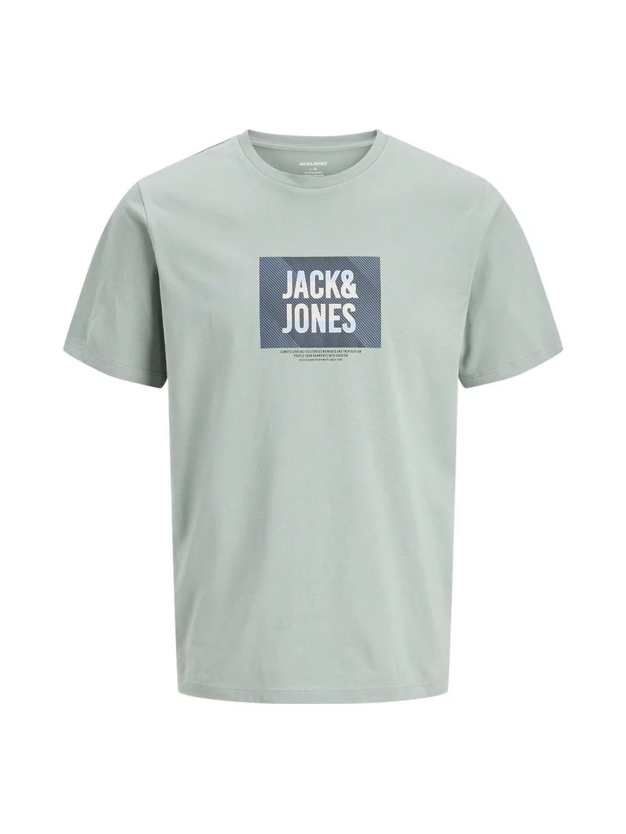 T-Shirt Vert Pale Homme Jack & Jones Hurban 2