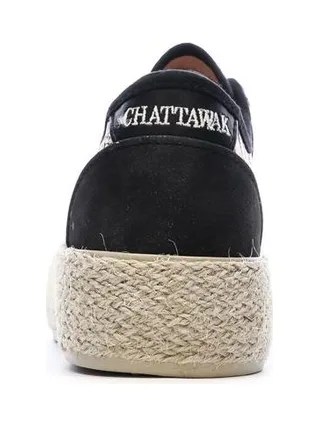 Baskets Noir/Rose Femme Chattawak Paco 3