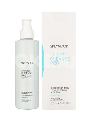 Skeyndor Expert Cleanse Pro Rich Foam-In-Milk 200ml 1