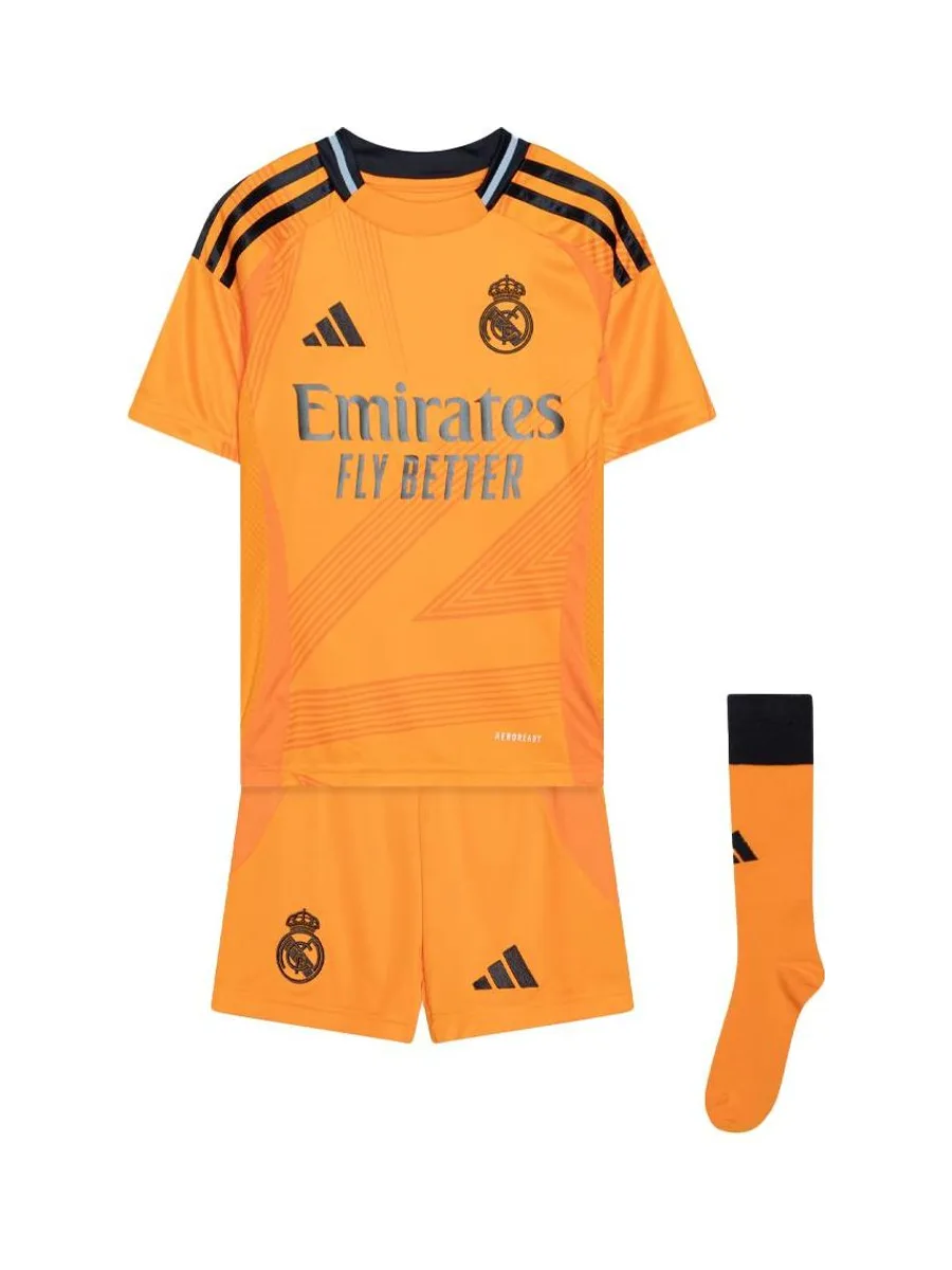 Ensemble Real Madrid Tenue Extérieur Junior Adidas 24/25 1
