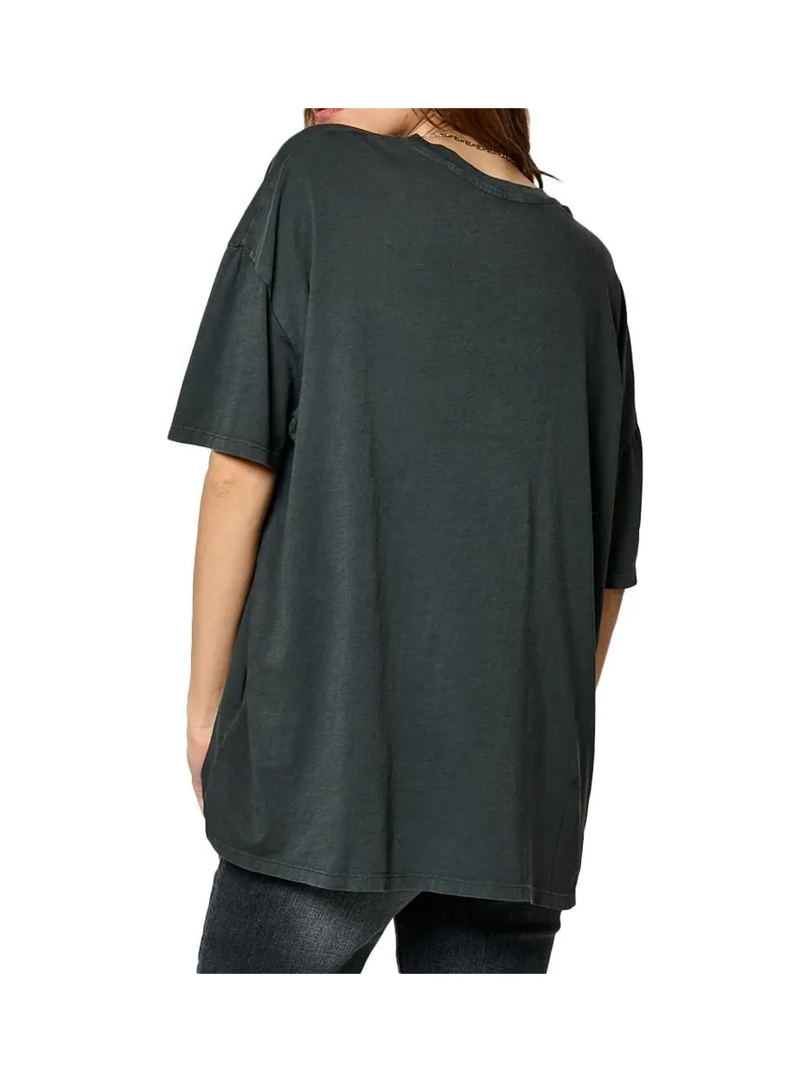 T-shirt Noir Femme Kaporal SASSY 3