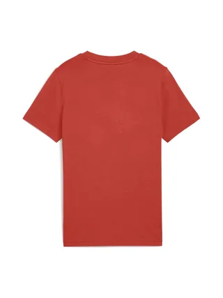 T-Shirt Terracotta Fille Puma Script 2
