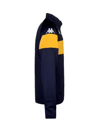 Sweat Noir/Jaune Garçon Kappa Dovare 2