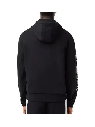 Sweat Noir Homme Lacoste SH1416 2