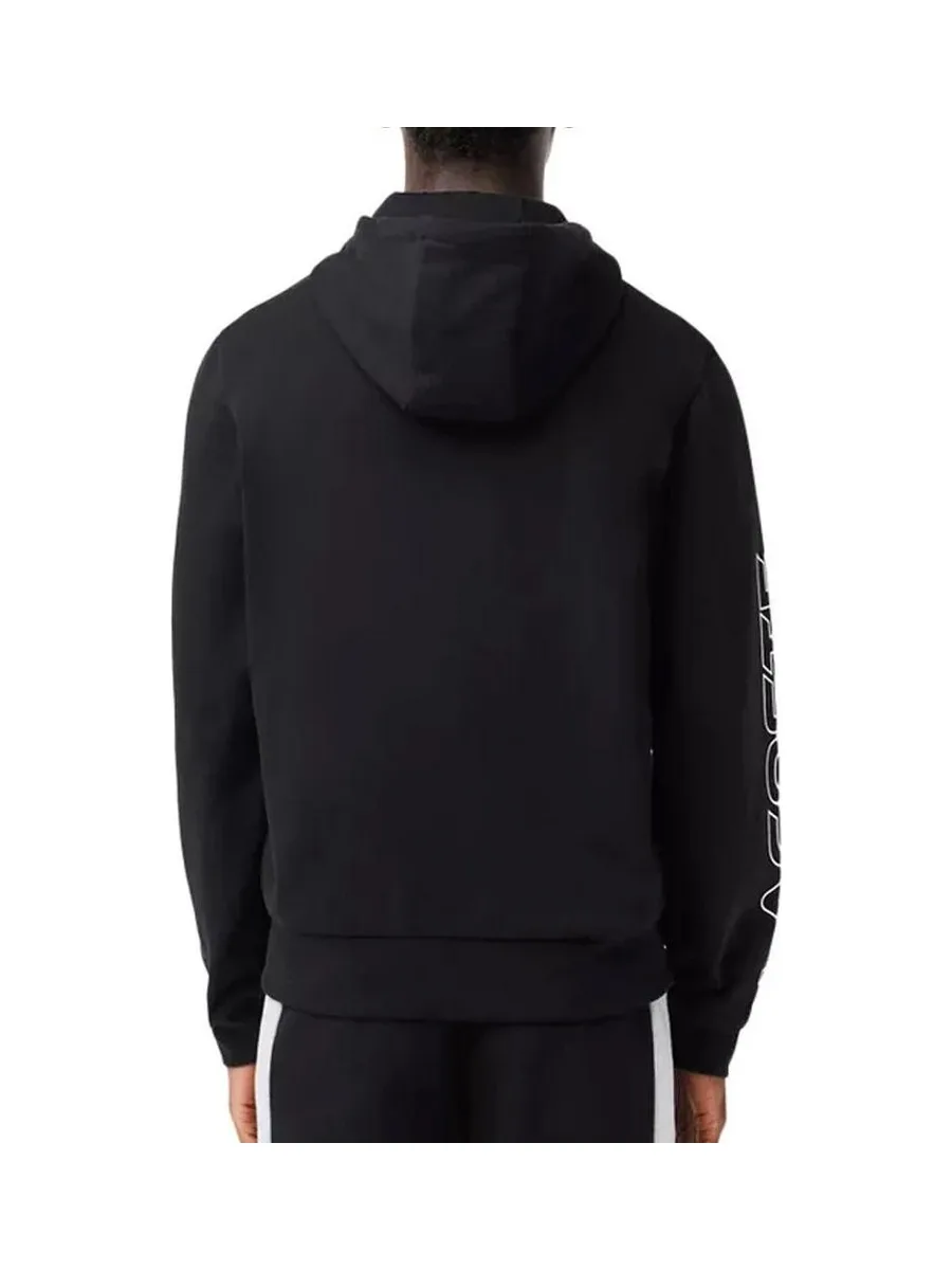 Sweat Noir Homme Lacoste SH1416 3