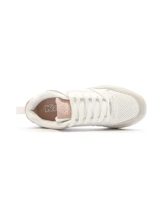 Baskets Blanches/Beiges/Roses Femme Kappa Manisw 4