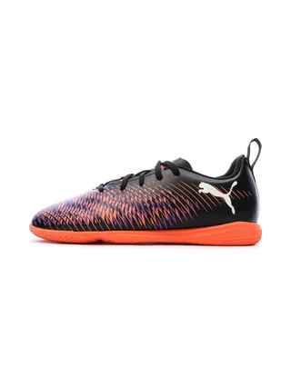 Chaussures de Foot Noir/Violet Junior Puma Future 8 Play IT Jr 1