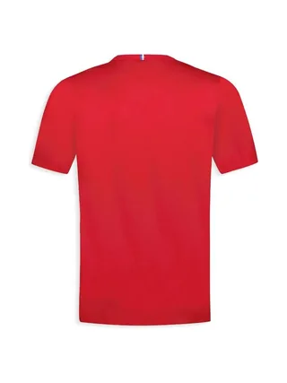 T-Shirt Rouge Garçon Le Coq Sportif N°3 Bat 2