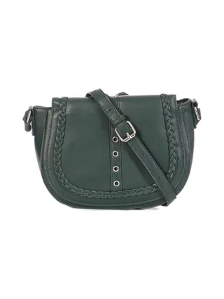 Sac à Bandoulière Vert Femme Manoukian AMANDA 1