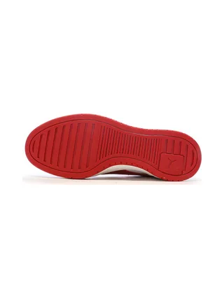 Baskets Blanches/Rouges Homme Puma Pro Classic 5
