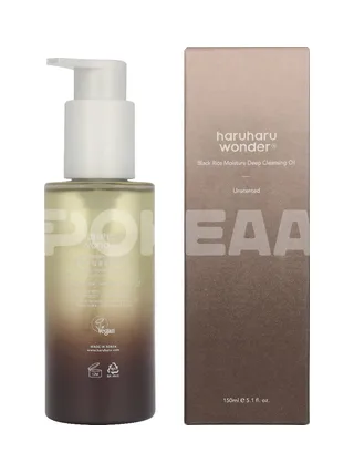 Haruharu Wonder Black Rice Moisture Deep Cleansing Oil 150ml 1
