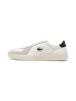 Baskets Blanches/Marine Homme Lacoste Baseshot Pro 225 1