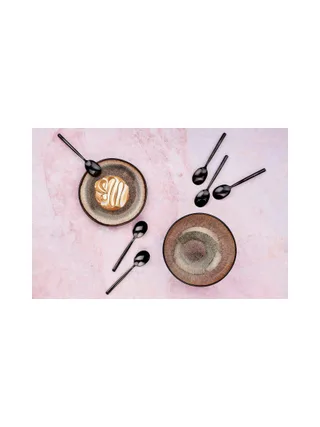 Coffret 6 petites cuillères KNUT - Black 2