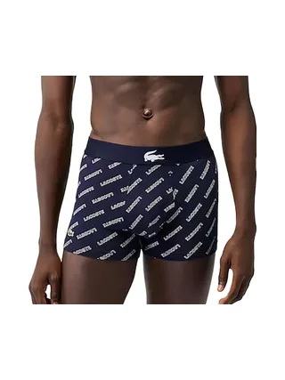 x3 Boxers Marine/Gris/Bleu Homme Lacoste 5H1774 2
